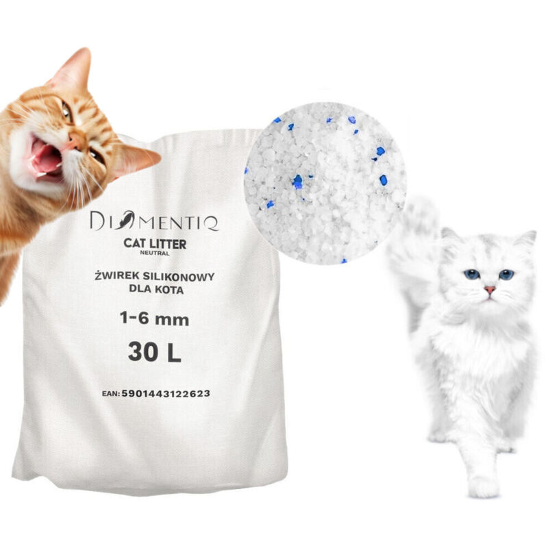 DIAMENTIQ Neutral Katzenstreu 30L