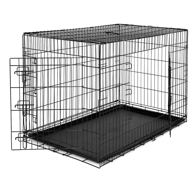 Dibea - lionto Hundetransportkäfig Tiertransportbox Hundebox Größe (xxl) 106x71x77 cm