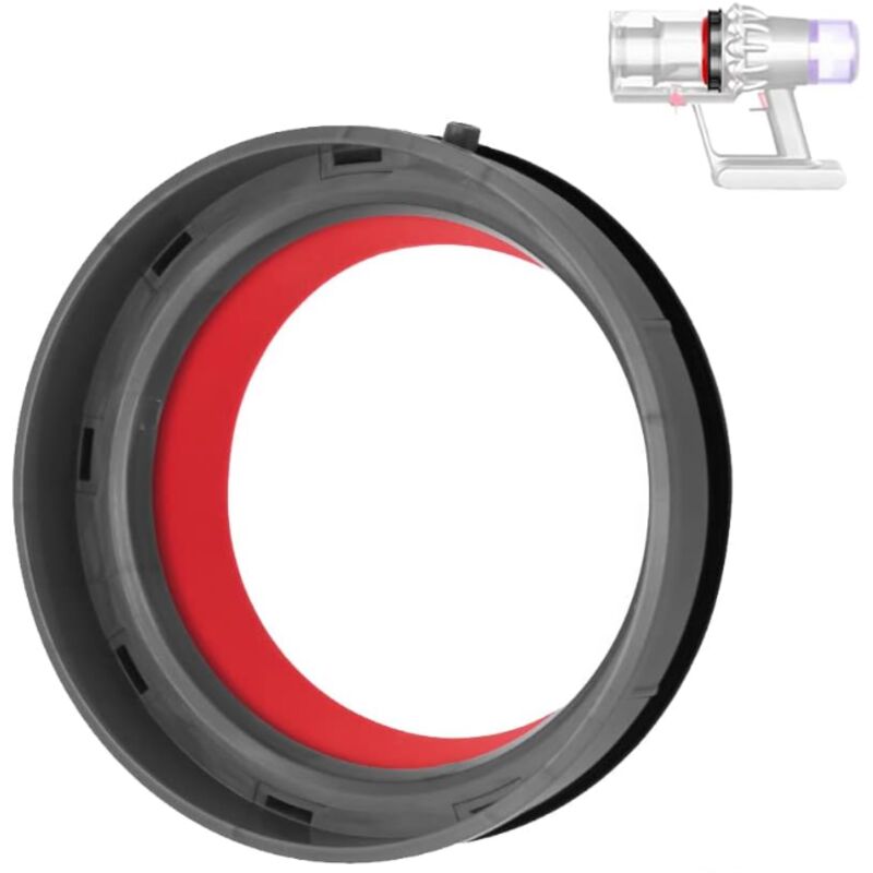 Dichtungsring für Dyson V11, fester Ersatz-Dichtungsring für Dyson V15, fester Dichtungsring oben am Staubbehälter für Dyson V11 V15 SV14 SV15 SV22