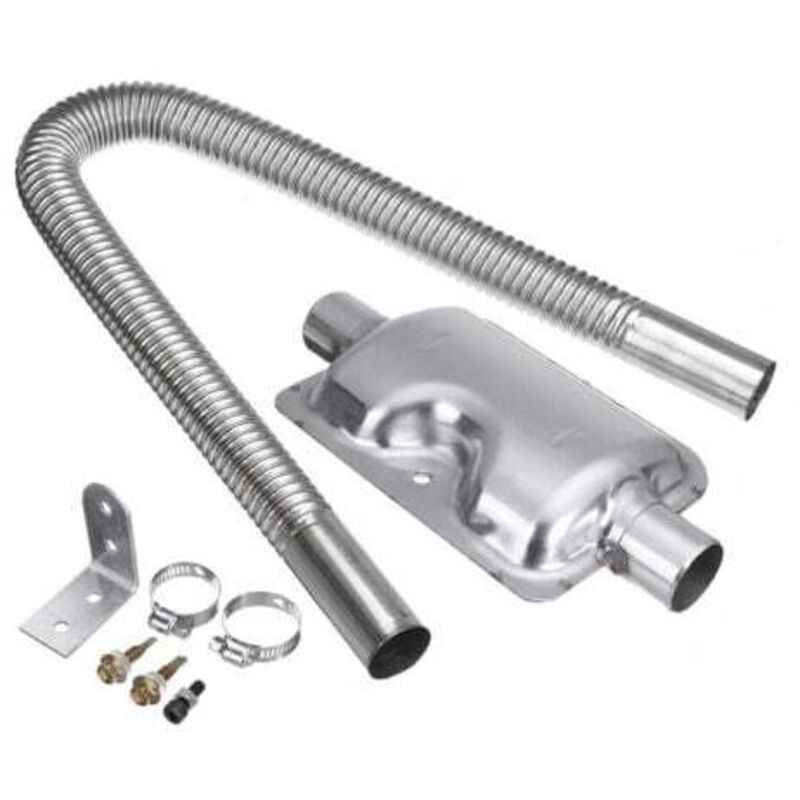 Diesel Air Standheizung 600mm Auspuff 24mm Schalldämpfer Schalldämpfer Kit