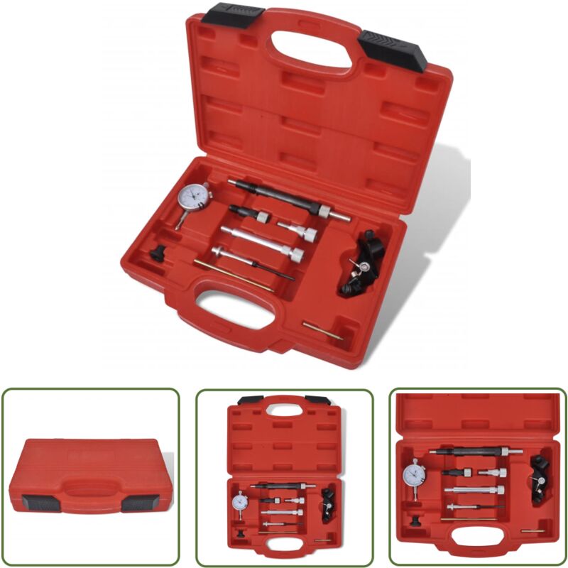 The Living Store - Diesel Einspritzpumpe Werkzeug-Set - Diesel Einspritzdüsen Reparatur - Kraftstoff System Werkstatt - Injektor Werkzeug