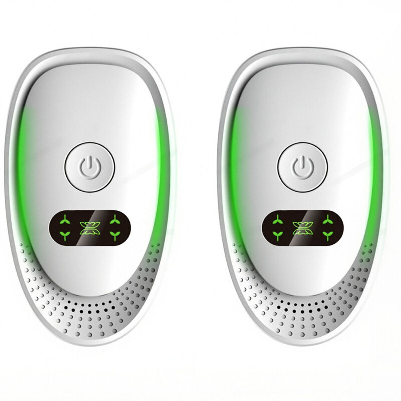 AUTRUCKER Stecker-Luftreiniger, 2er-Pack, Unterdruck-Luftreiniger für Zuhause, Lufterfrischer, Geruchsneutralisierer (EU-Standard)