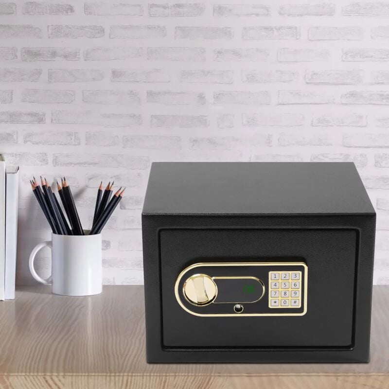 Gojoy - Digital Safe Tresor Möbeltresor 22 Liter Feuerfest Dokumententresor Geldschrank Wandtresor