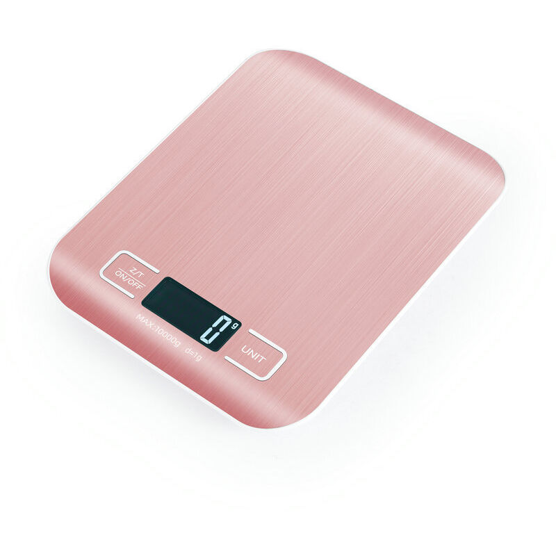 Digitale Küchenwaage (5 kg/1 g) mit LCD-Display, 6 Einheiten, Tara-Funktion. Küchenzubehör zum Backen, für Kaffee, Tierfutter, Geschenkidee für