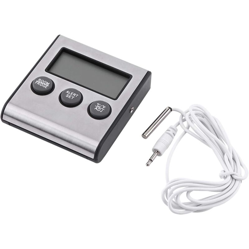 Digitale LCD-Kühlschranktemperatur, Kühlschrank-Max/Min-Aufzeichnungsfunktion mit großem LCD-Bildschirm