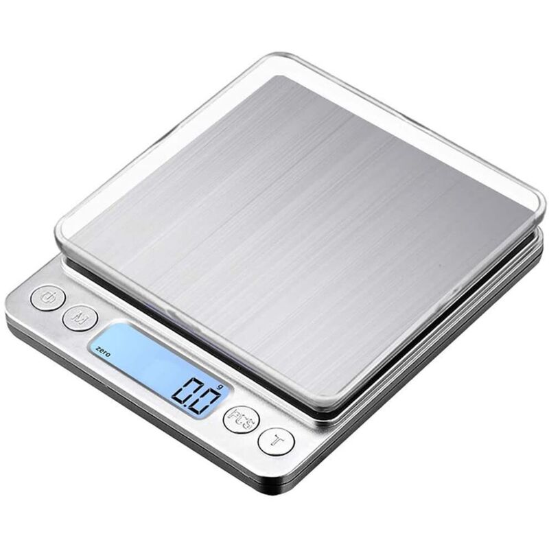 Digitale Präzisionswaage 1000 g/0,1 g für Briefe, Gold, leichte Gewichte, professionelles Taschenformat