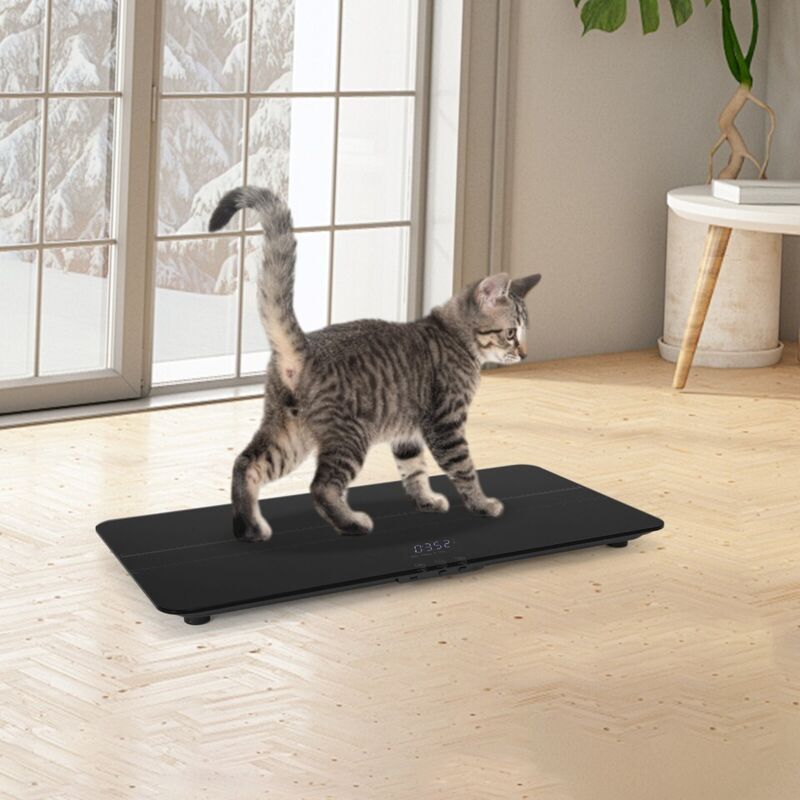 Digitale Waage für Haustiere 10 g mit elektronischer Skala Waage für Hunde Waage für Haustiere 50 g-100 kg