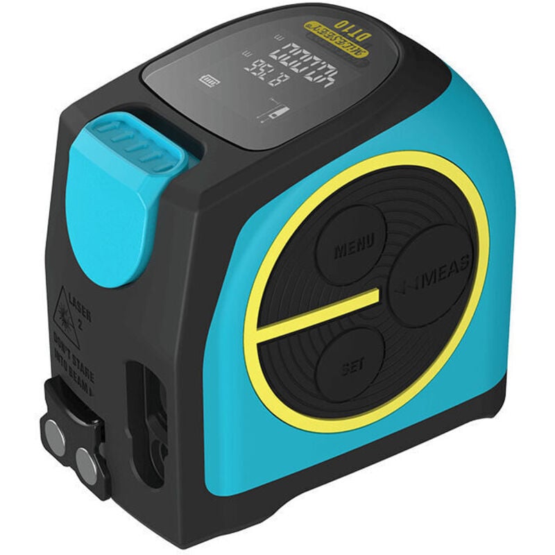 Digitaler Laser-Entfernungsmesser, Hanmer Digitales Laser-Maßband, Laser-Maßband, Abstand zwischen Laser-Messgerät und Maßband mit