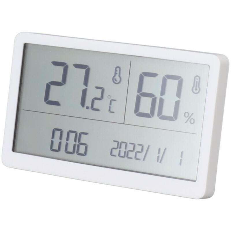 Digitales Hygrometer und hochpräzises Thermometer für den Innenbereich zur Überwachung von Temperatur und Luftfeuchtigkeit. Geeignet für