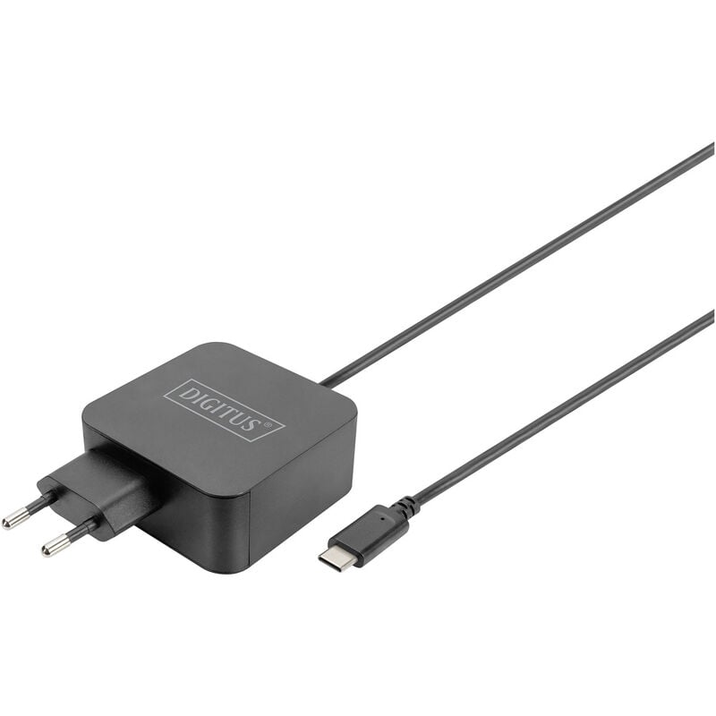 Digitus - DA-10071 usb Ladegerät 65 w 1x usb-c® Schwarz Flugzeug, Innenbereich, kfz, lkw