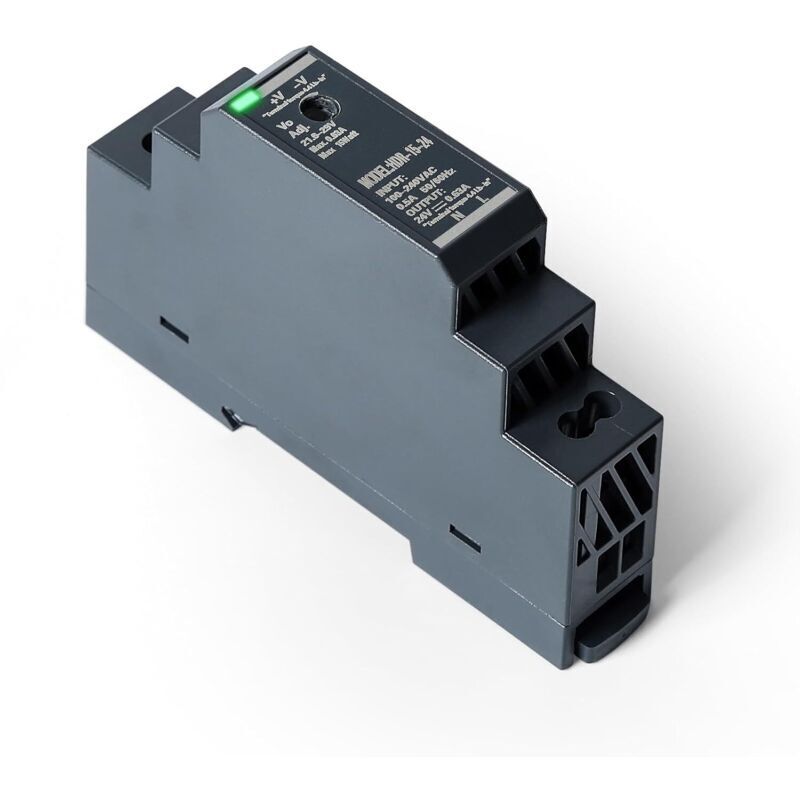 DIN-Schienen-Netzteil, DIN-Schienen-Netzteileinheit, 24V 15W 0,63A Transformator, Netzteil für DIN-Schiene (HDR-15W-24V0.63A)