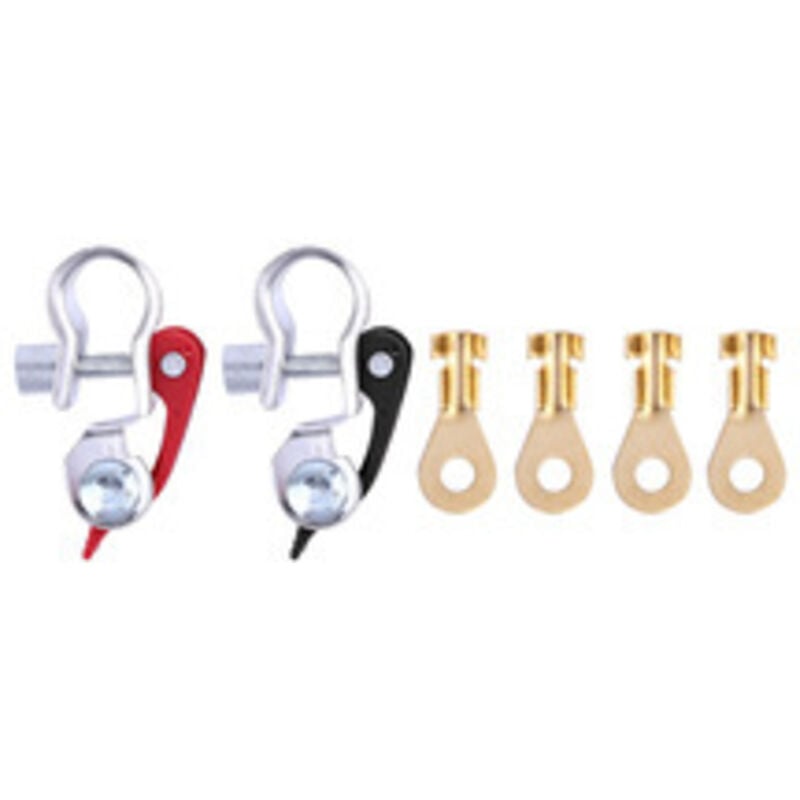 6 Stück Autobatterie-Anschlussklemmen aus reinem Kupfer - Dolaso