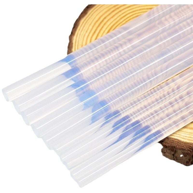DOLASO Heißklebestifte für Waffen, transparente Klebestifte 11 mm x 290 mm, 30 Stück