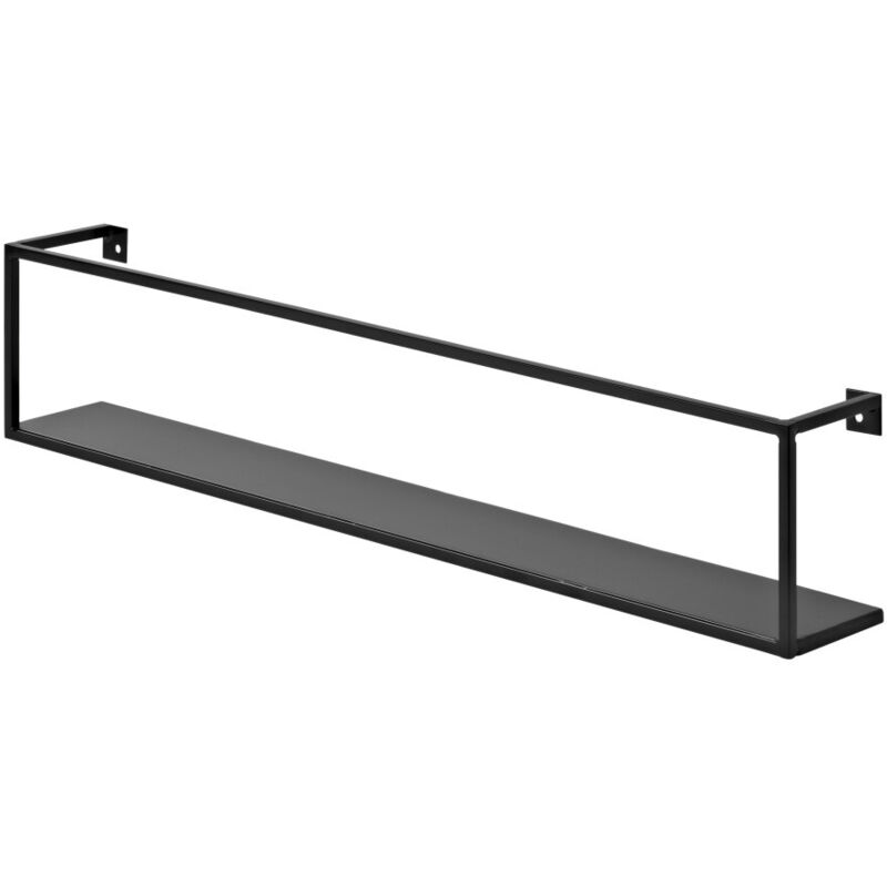 Dolle Wandregal Aquarium 60 x 8 cm schwarz Wandregal