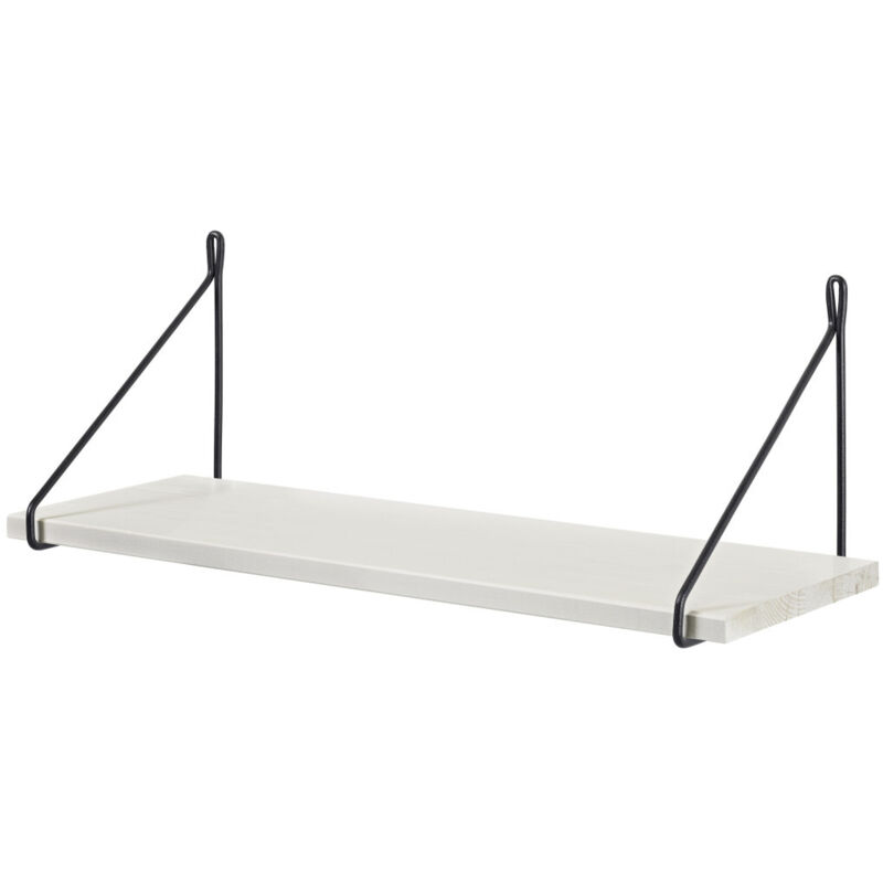 Dolle Wandregal Filo 60 x 20 cm weiß/schwarz Wandregal