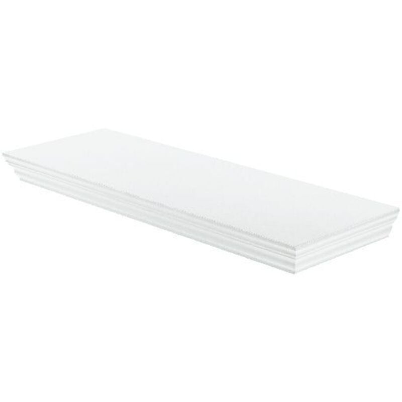 Wandregal Profile 90 x 20 cm, 45 mm, weiß Wandregal - Dolle