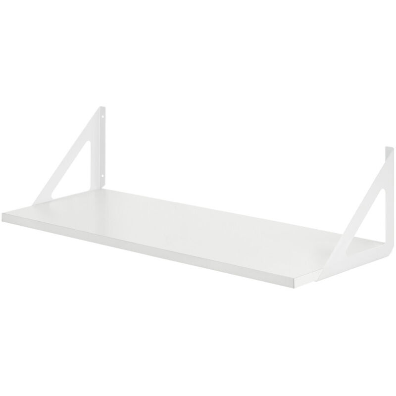 Dolle Wandregal Triangolo 60 x 25 cm weiß/weiß Wandregal