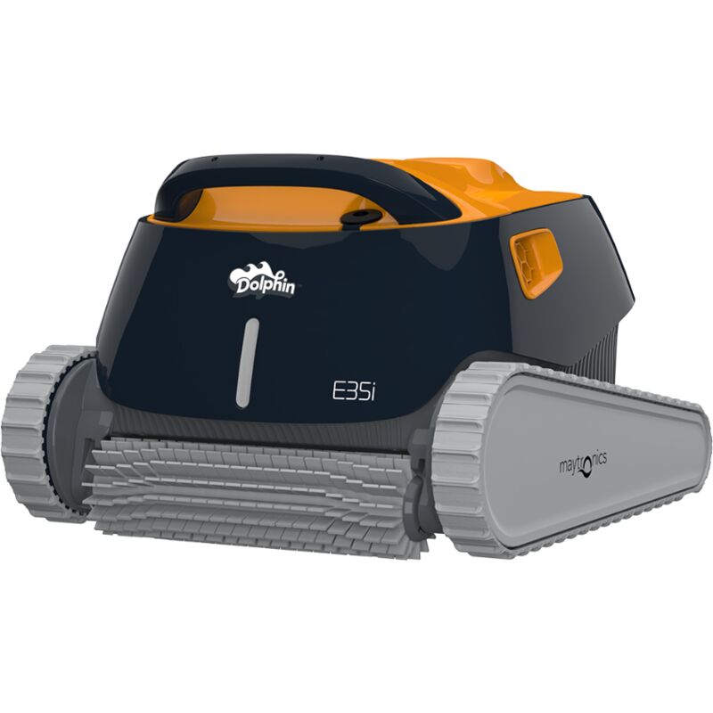 Dolphin E35i Poolroboter mit pvc Bürste und App-Steuerung