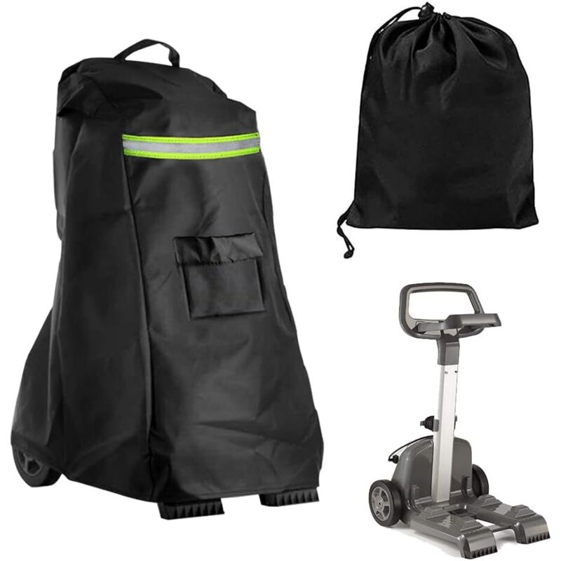 Tonchean - Dolphin Pool Cleaner Roboter-Abdeckung, Pool-Roboter-Abdeckung mit Kordelzug-Grifftaschen und reflektierenden Streifen, staubdicht