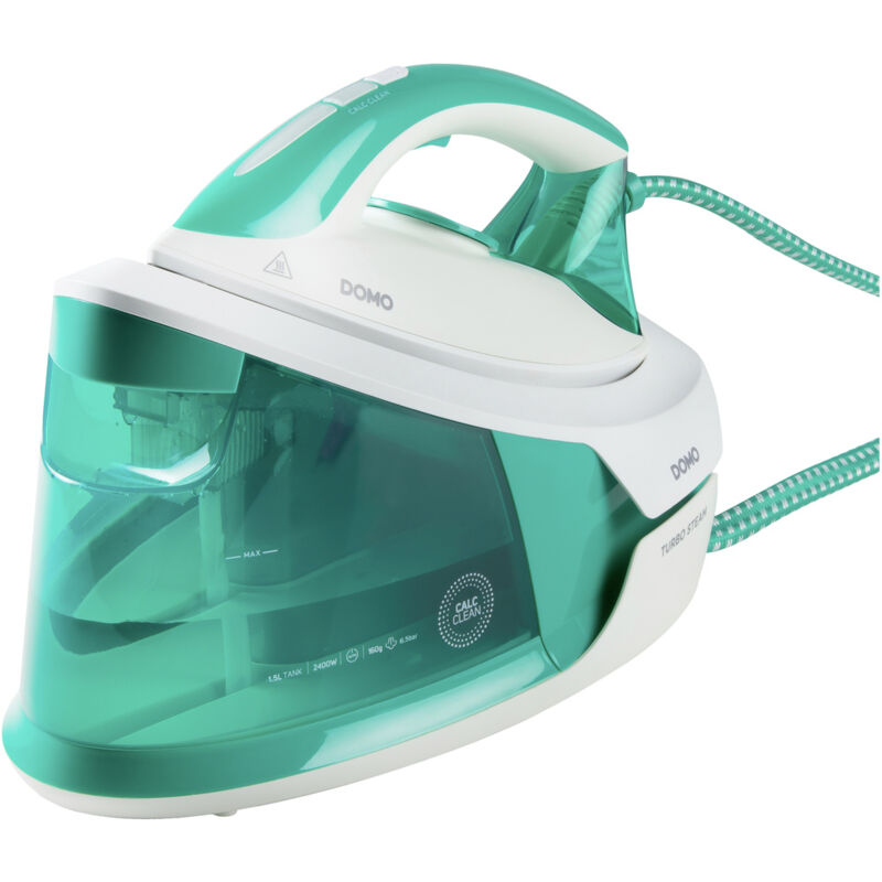 DO7118S Dampfbügelstation 2400 w Grün, Weiß - Domo