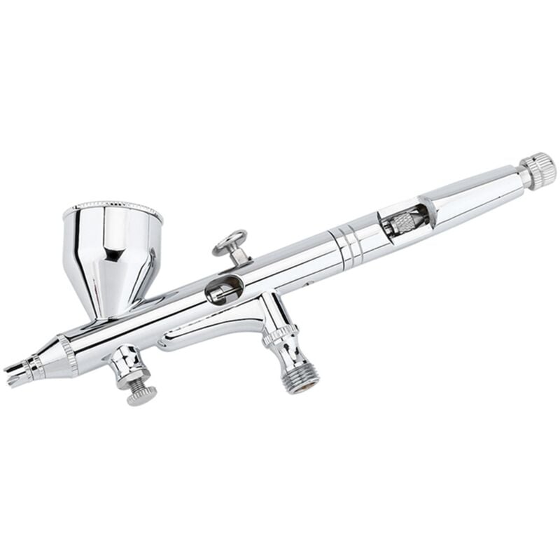 Doppelhub-Airbrush-Set, 0,2 mm/0,3 mm/0,5 mm Nadel, Spritzpistole für Farbe/Nägel/Modellbau