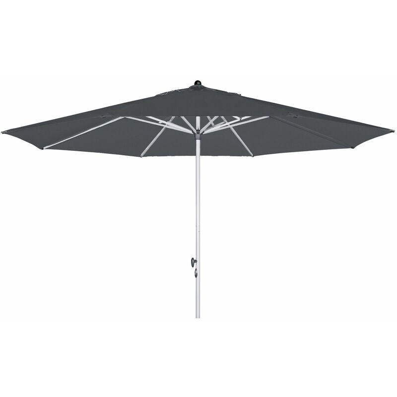 Sonnenschirm 'Active Tele 340', ø 340 cm, anthrazit, Bezug aus 100% Polyester, Gestell aus Aluminium, 9,5 kg Sonnenschirm 'Active Teleskop 340',