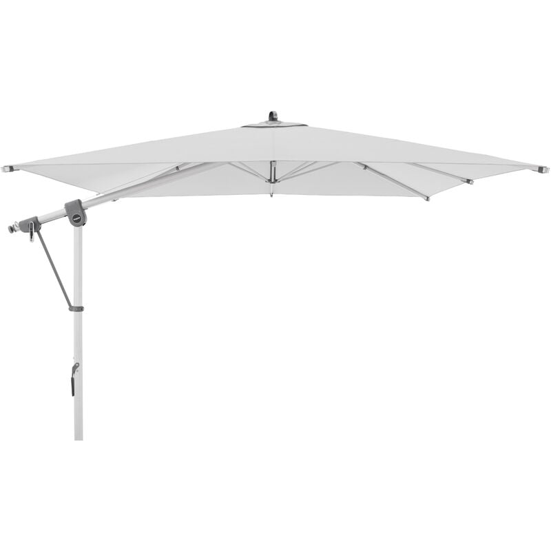 Sonnenschirm / Ampelschirm 'Expert 300', 300 x 300 cm, hellgrau, Bezug aus 100% Polyester, Gestell aus Aluminium, 27,1 kg Sonnenschirm / Ampelschirm