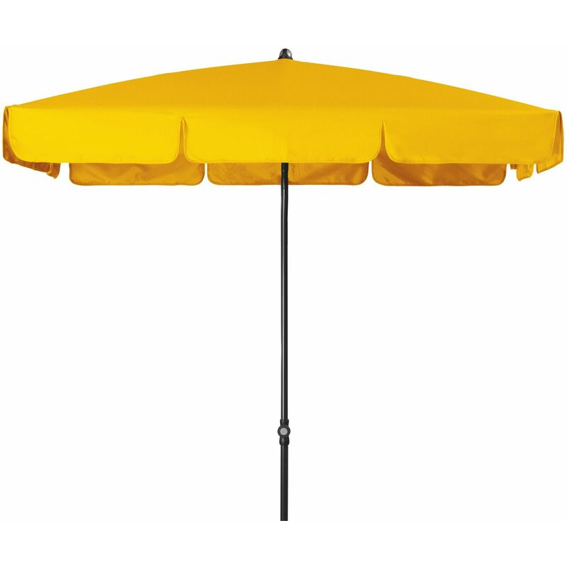 Sonnenschirm 'Sunline Waterproof neo 225 x 120', 225 x 120 cm, gelb, Bezug aus 100% Polyester, Gestell aus Stahl, 3,6 kg Sonnenschirm 'Sunline