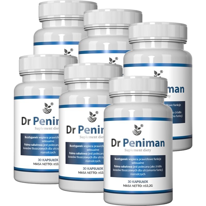 DR PENIMAN Streitkolben, Sägepalme, Sarsaparilla, 180 Kapseln