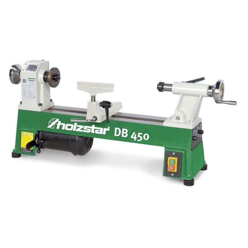 Holzstar Drehmaschine DB450 Drechselbank, Drehbank 450 mm, Dreh-254 mm