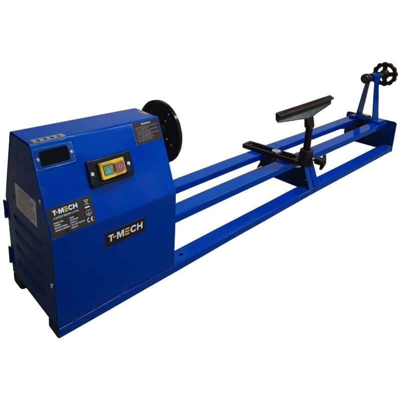 Drehbank Drechselmaschine Drechselbank Kopierdrechselbank Drehteile Holz Zubehör Meißel mit 400W Leistung