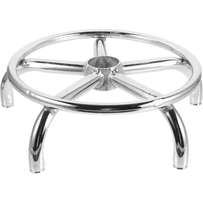 Drehfuß aus Aluminium für Bürostühle und Barhocker, mit Kippmechanismus und praktischem Ersatz für Drehstühle, Bürostühle und Barhocker, robust