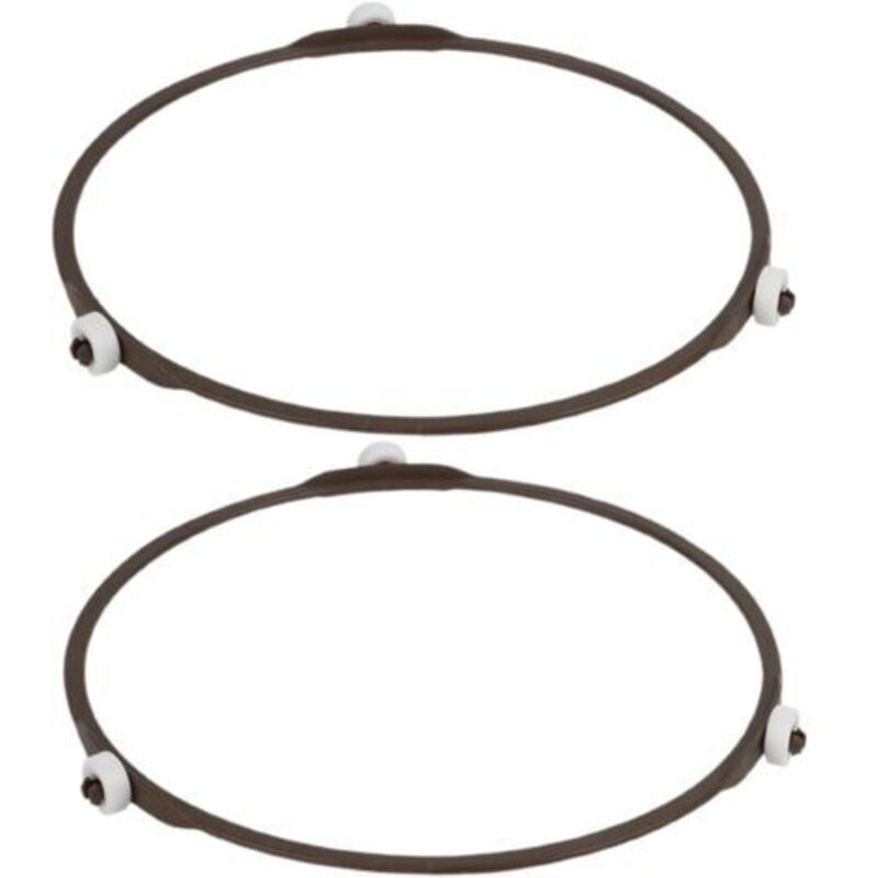 Drehtellerring für Mikrowelle, Drehteller für Mikrowelle, Universalrolle, Kunststoff, für Glasdrehteller, für Mikrowellenschalen, Drehring