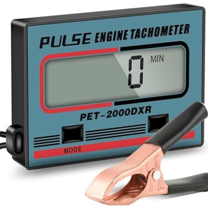 Drehzahlmesser für Kettensägen, Benzinmotoren, Rasenmäher, Aufsteck-Tachometer, Fahrrad-Tachometer, drahtlose Generatoren für Traktoren, n