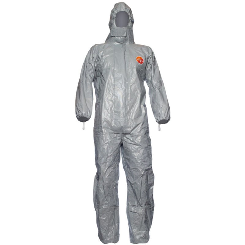 Schutzoverall Typ 3/4/5/6 Tychem 6000 f, grau, Unisex-Größe: s - Dupont
