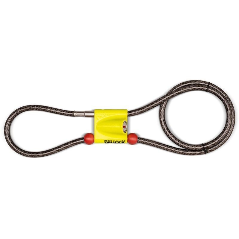 Doppel-Kabelschloss von Bullock - Länge 120 cm