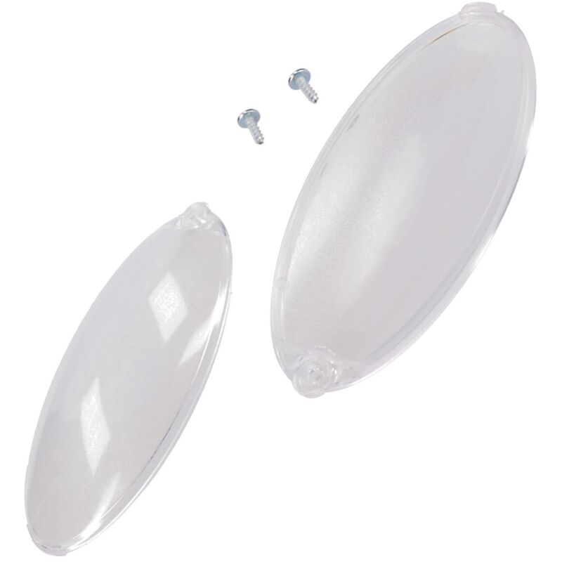 Ersatzteil - Lot de 2 cache lampes - - FAURE, ZANUSSI, SCHOLTES, BEKO, ROBLIN, ARISTON HOTPOINT, ARTHUR MARTIN ELECTROLUX, SMEG, WHIRLPOOL,