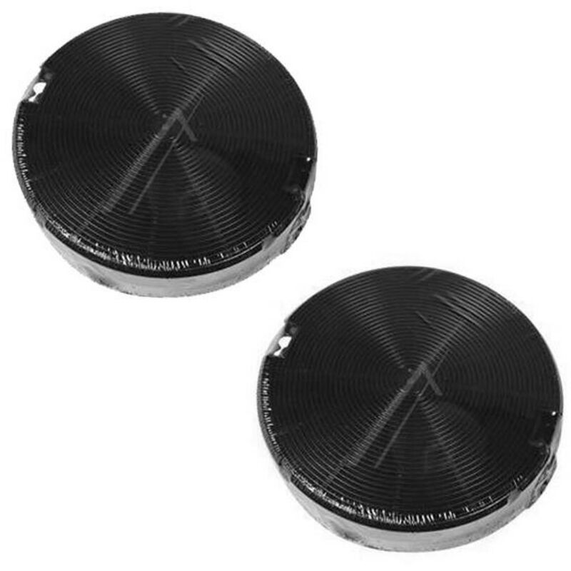 Ersatzteil - 2er Set Kohlefilter KITFC155 CR490 - - faber Smeg beko, airlux, zanussi, faure, electrolux, franke, aeg, progress, zanker, whirlpool,