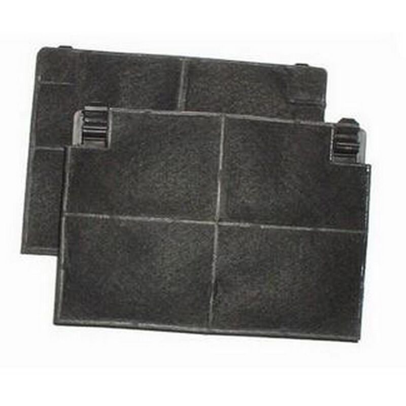 Brandt - Ersatzteil - 2er Set Kohlefilter roblin 5403001 193x137x20 mm - - roblin, beko zanussi, ariston hotpoint, thermor, sauter, smeg, de