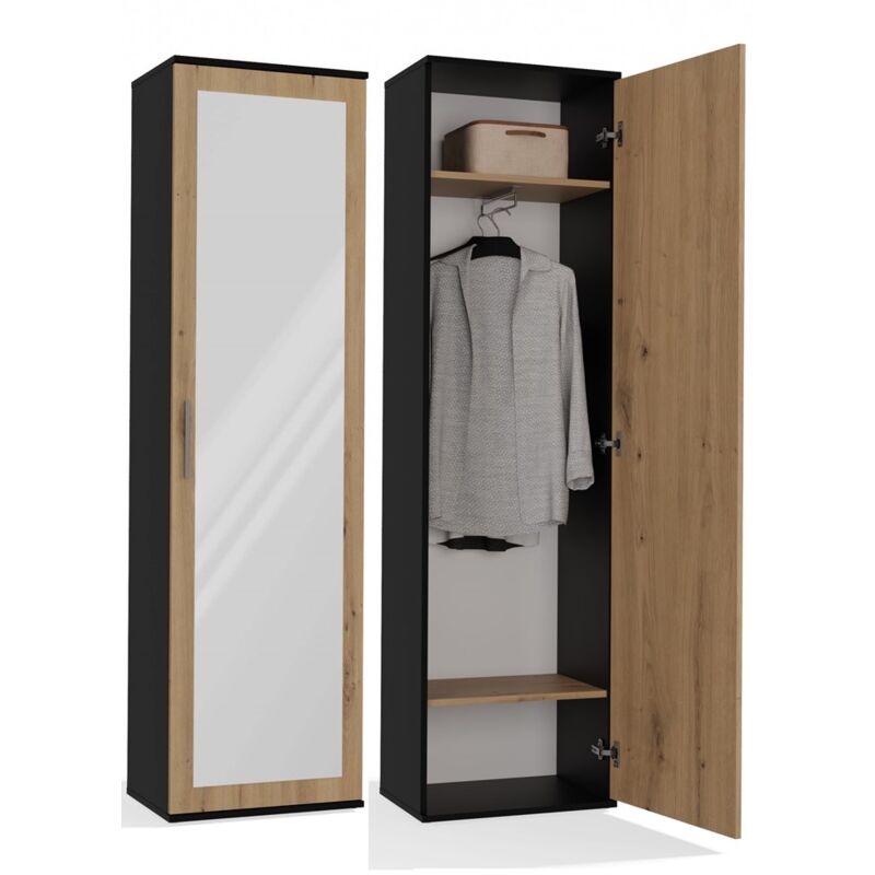 Duo-Garderobe DUO ANTHRAZIT ARTISAN