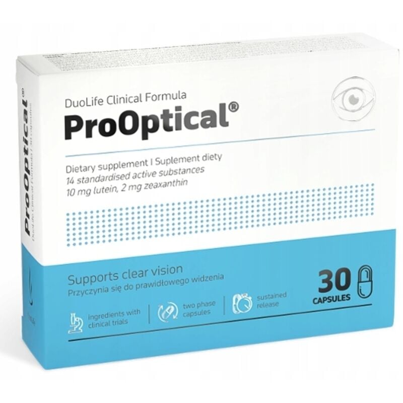 DuoLife Nahrungsergänzungsmittel Lutein Kapseln 30 ml 30 Stk. prooptical