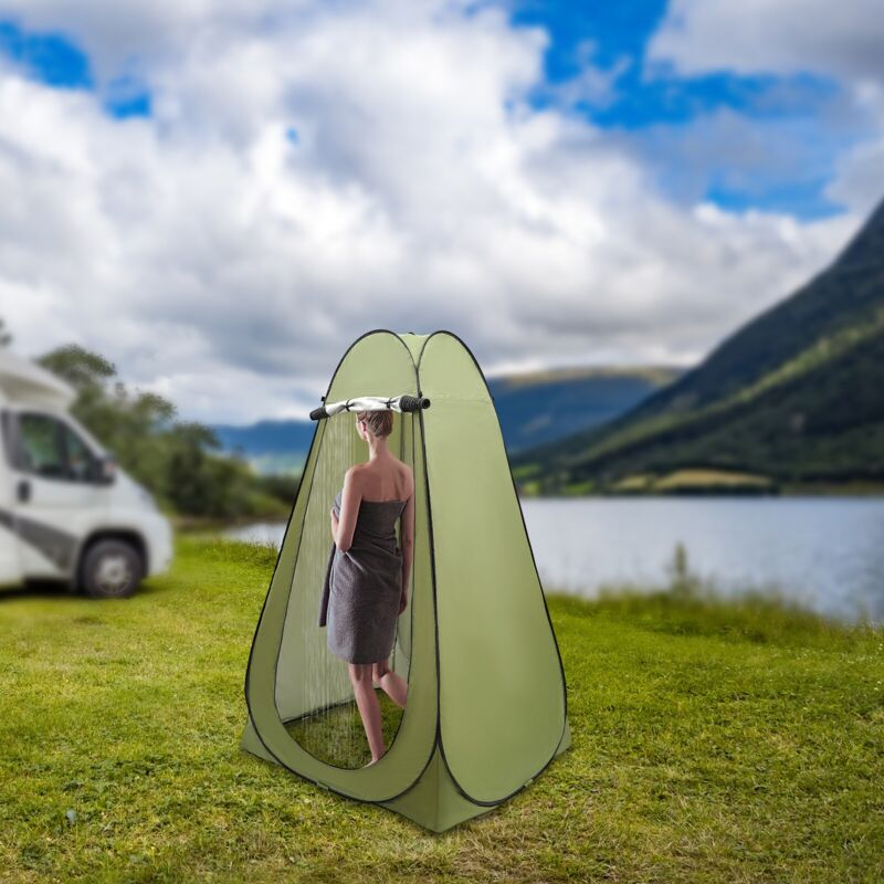 Dusche Zelt, Outdoor Camping Privatsphäre Unterschlupf, tragbare Toilette Zelt für Wandern