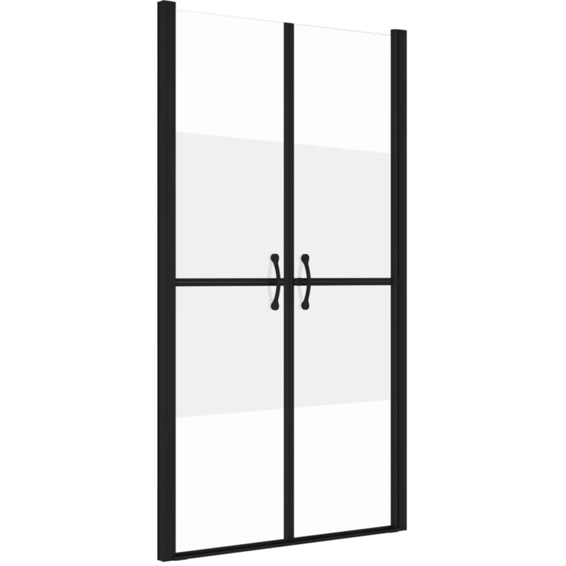 Duschtür Halb Matt esg (83-86)x190 cm - Vidaxl