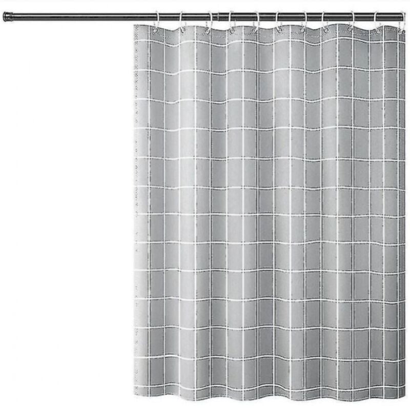 Linghhang - Duschvorhang, schimmelresistenter Duschvorhang 180x180cm Waschbarer Duschvorhang Strapazierfähiger Duschvorhang für Badezimmer,