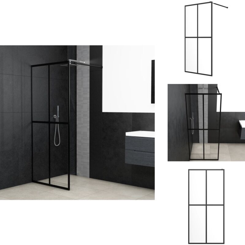 Duschwand für Walk-in Dusche Klares Sicherheitsglas 80x195 cm - Dusche - Duschwand - Walk-in Dusche - Sicherheitsscheibe - Glasdusche