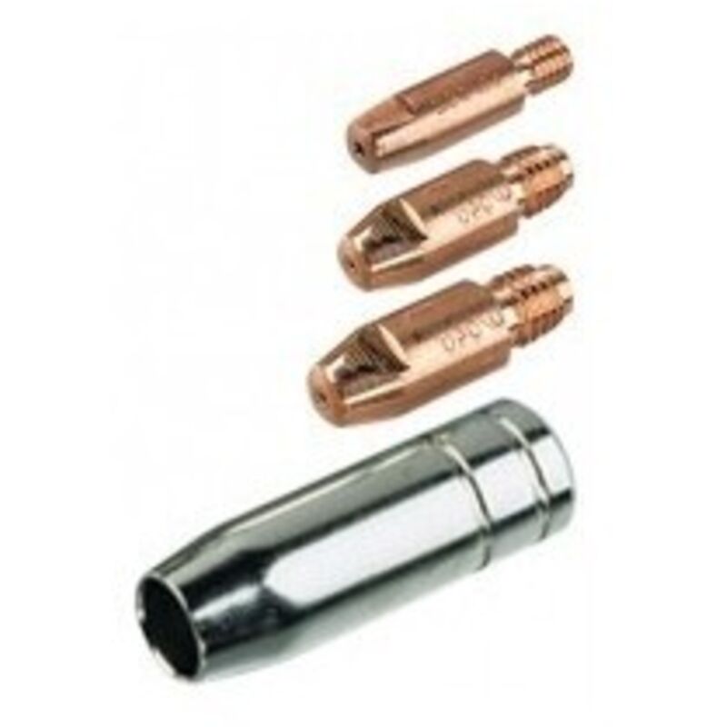 3 Ersatzbüsse für Mig-Lichtbogen-Schweißgerät, 1 mm Stahlfaden