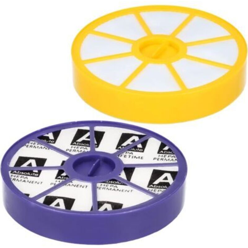 Dyson Staubsauger Filter Kit für DC08 DC08TW DC08T DC05 - Das HEPA Kit enthält: Waschbarer Dyson Ersatz Vor-Motorfilter und Dyson Nach-Motorfilter