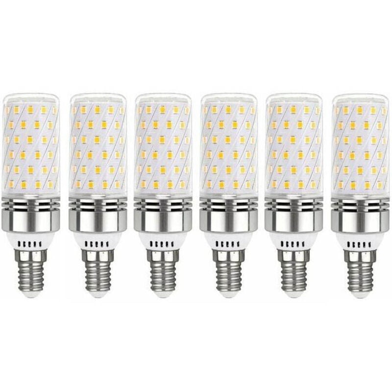 Ugreat - E14-LED-Leuchtmittel, warmweiß 3000 k, E14-LED-Leuchtmittel, 12 w, entspricht einer 100-W-Glühlampe, 360°-Licht, E14-Glühbirnen mit