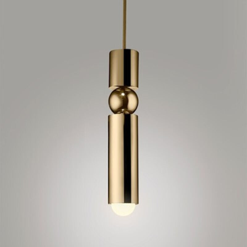 E27 LED Gold Nordischer Acryl-Kronleuchter Moderne Pendelleuchte Esszimmer-Kronleuchter Küche Schlafzimmer Nachttischlampe Restaurantleuchten