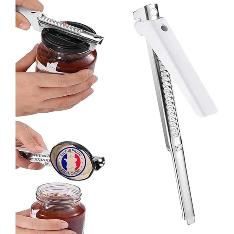 Easy Bottle Opener Manueller Flaschenöffner - multifunktionaler, rutschfester Flaschenöffner für ältere Menschen mit schwachen Händen.